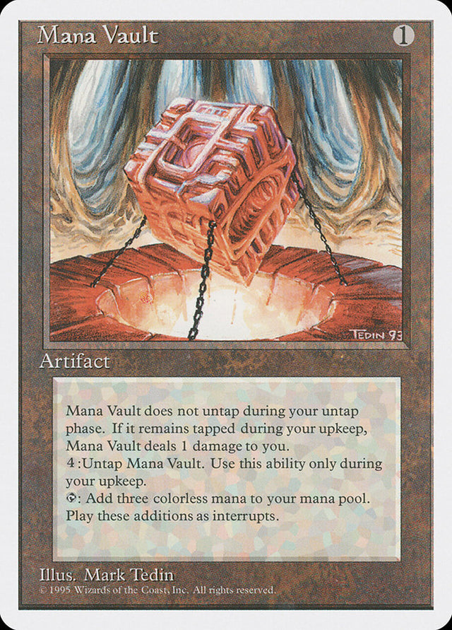Mana Vault [Fourth Edition] - PCA Designer Toys