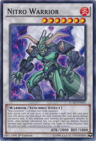 Nitro Warrior [LC5D-EN032] Common - PCA Designer Toys