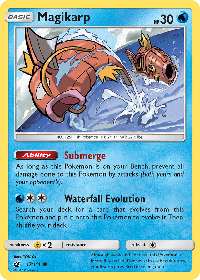 Magikarp (17/111) [Sun & Moon: Crimson Invasion] - PCA Designer Toys