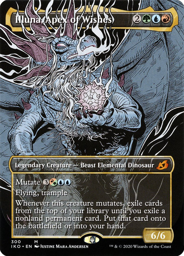 Illuna, Apex of Wishes (Showcase) [Ikoria: Lair of Behemoths] - PCA Designer Toys