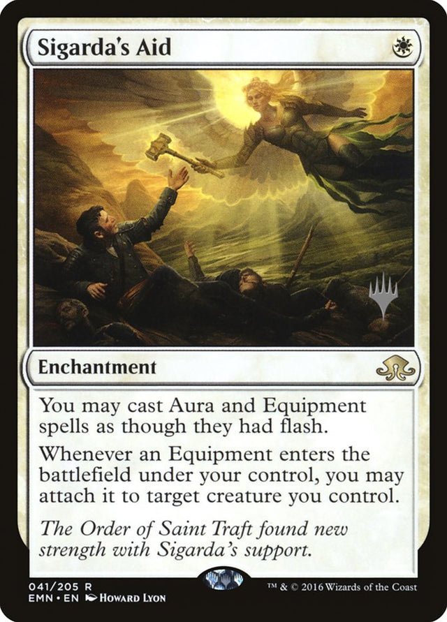 Sigarda's Aid (Promo Pack) [Eldritch Moon Promos] - PCA Designer Toys