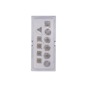 Ultra PRO: 11-Dice Set - Eclipse (Arctic White)