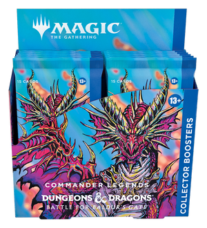 Commander Legends: Battle for Baldur's Gate - Collector Booster Display