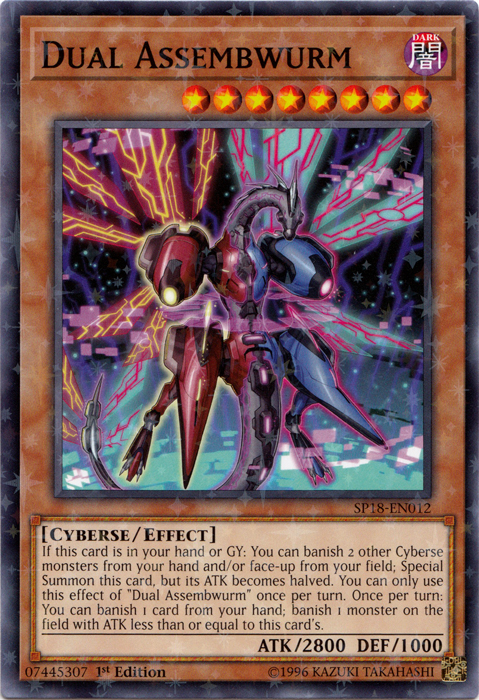 Dual Assembwurm [SP18-EN012] Starfoil Rare - PCA Designer Toys