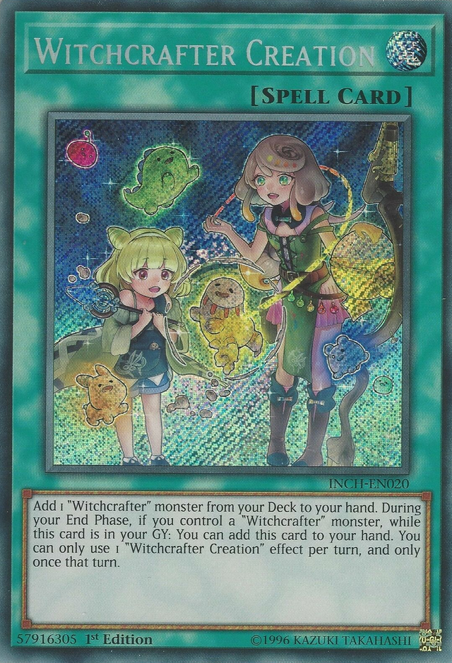 Witchcrafter Creation [INCH-EN020] Secret Rare - PCA Designer Toys