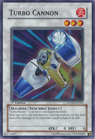 Turbo Cannon [ANPR-EN041] Super Rare - PCA Designer Toys
