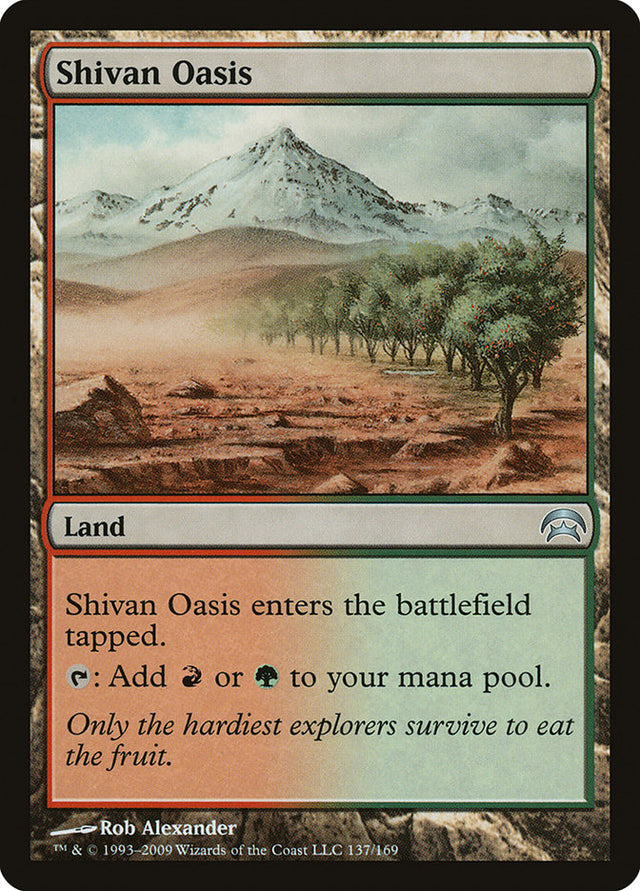 Shivan Oasis [Planechase] - PCA Designer Toys