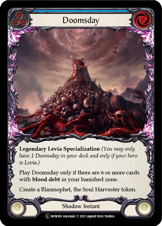 Doomsday [U-MON189-RF] (Monarch Unlimited)  Unlimited Rainbow Foil - PCA Designer Toys