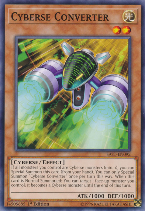 Cyberse Converter [SAST-EN092] Common - PCA Designer Toys