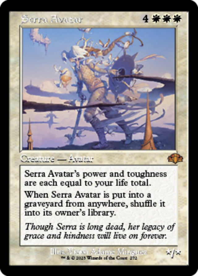 Serra Avatar (Retro) [Dominaria Remastered] - PCA Designer Toys