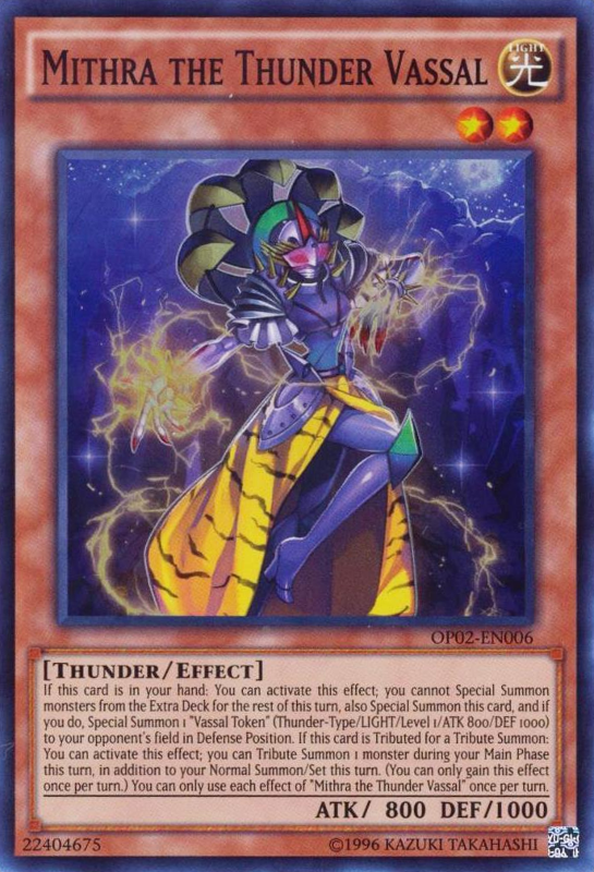 Mithra the Thunder Vassal [OP02-EN006] Super Rare - PCA Designer Toys