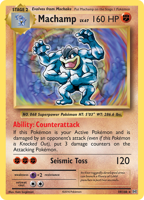 Machamp (59/108) [XY: Evolutions] - PCA Designer Toys
