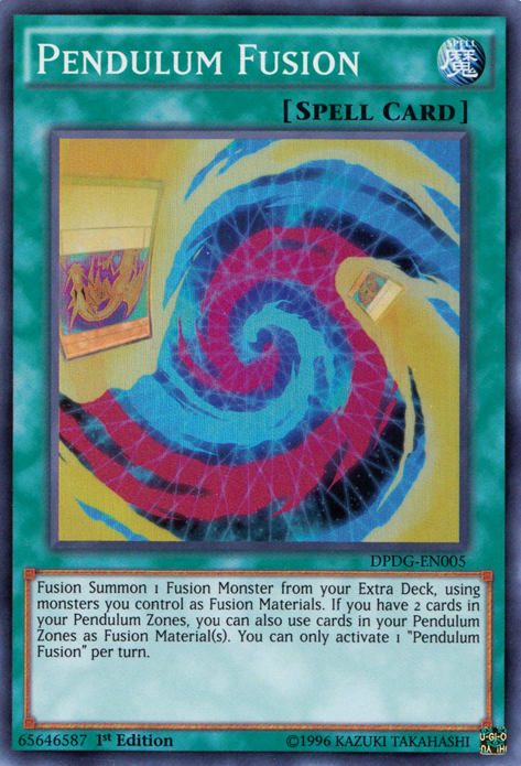 Pendulum Fusion [DPDG-EN005] Super Rare - PCA Designer Toys