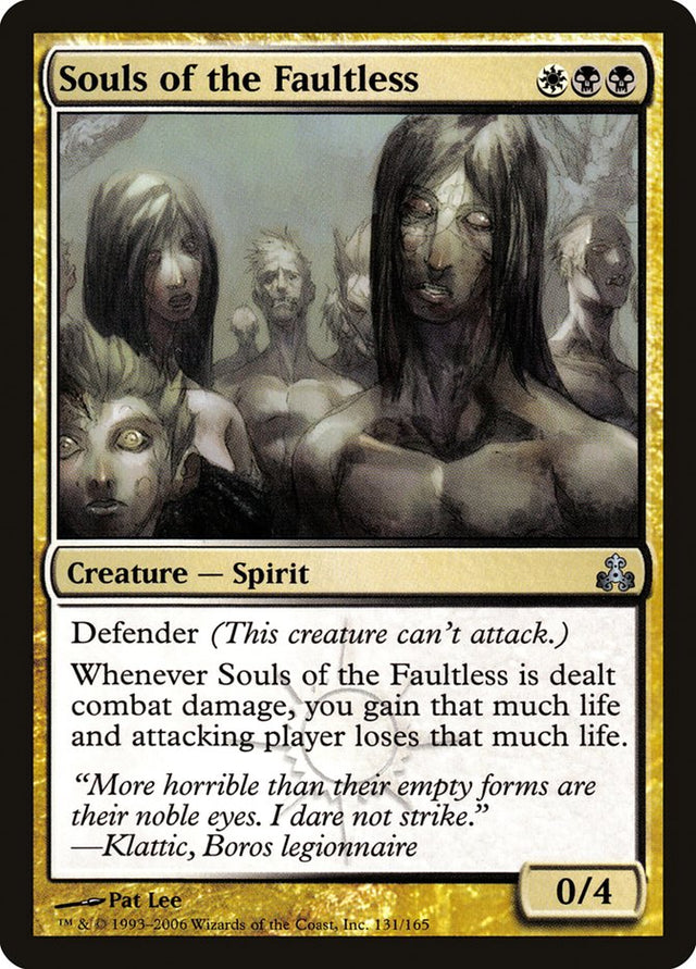 Souls of the Faultless [Guildpact] - PCA Designer Toys