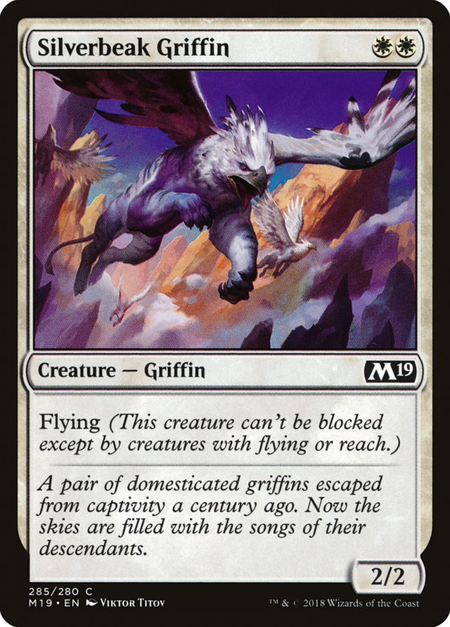 Silverbeak Griffin [Core Set 2019] - PCA Designer Toys