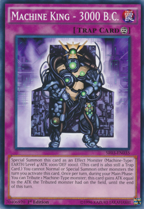Machine King - 3000 B.C. [SR03-EN035] Common - PCA Designer Toys