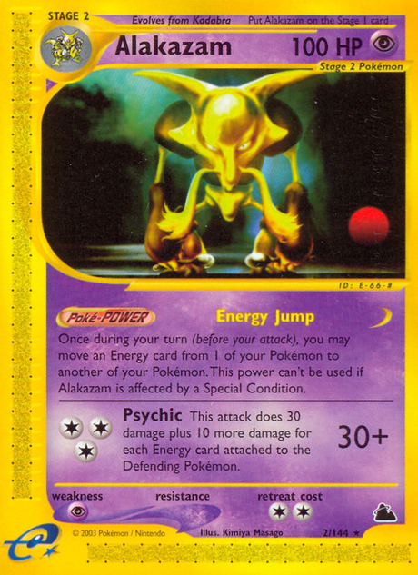 Alakazam (2/144) [Skyridge] - PCA Designer Toys