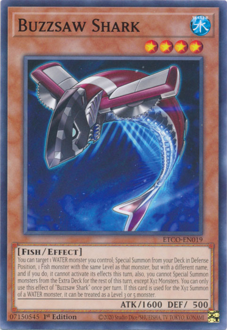 Buzzsaw Shark [ETCO-EN019] Common - PCA Designer Toys