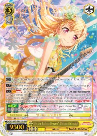 "On the Path to Dreams" Chisato Shirasagi (BD/W63-E002SSP SSP) [BanG Dream! Girls Band Party! Vol.2]