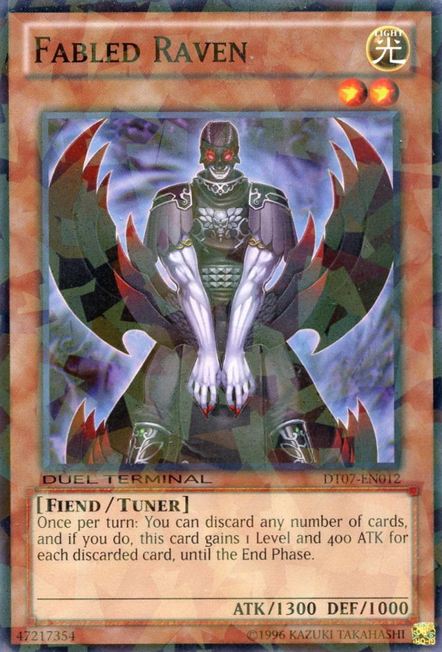 Fabled Raven [DT07-EN012] Common - PCA Designer Toys