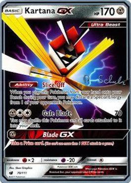 Kartana GX (70/111) (Victory Map - Robin Schulz) [World Championships 2018] - PCA Designer Toys
