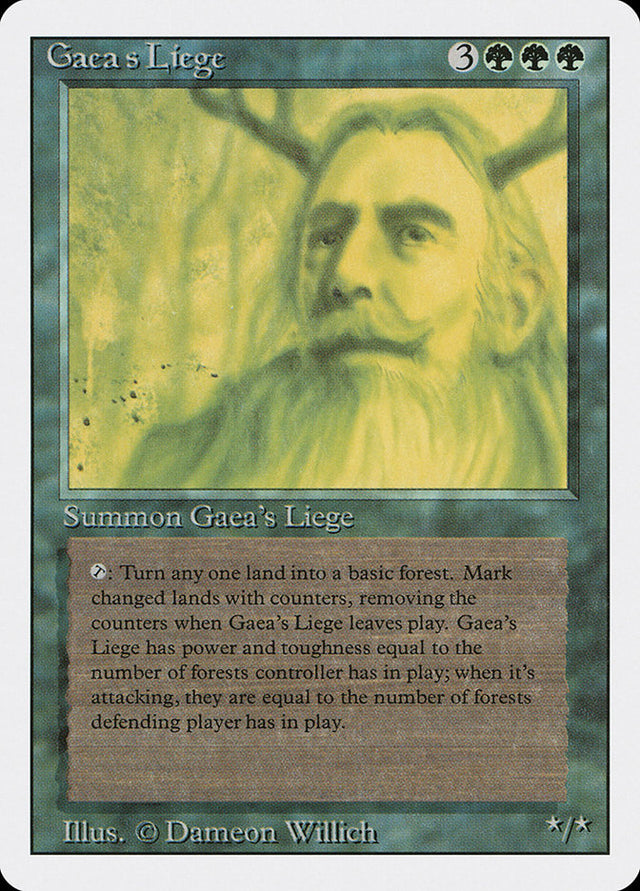 Gaea's Liege [Revised Edition] - PCA Designer Toys