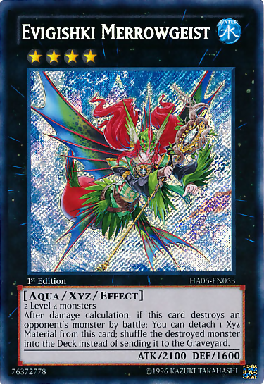 Evigishki Merrowgeist [HA06-EN053] Secret Rare - PCA Designer Toys