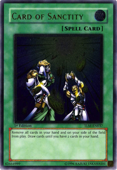 Card of Sanctity [TLM-EN037] Ultimate Rare - PCA Designer Toys