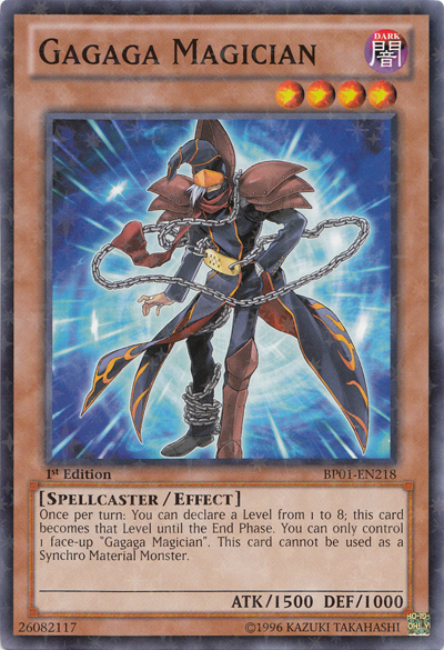 Gagaga Magician [BP01-EN218] Starfoil Rare - PCA Designer Toys