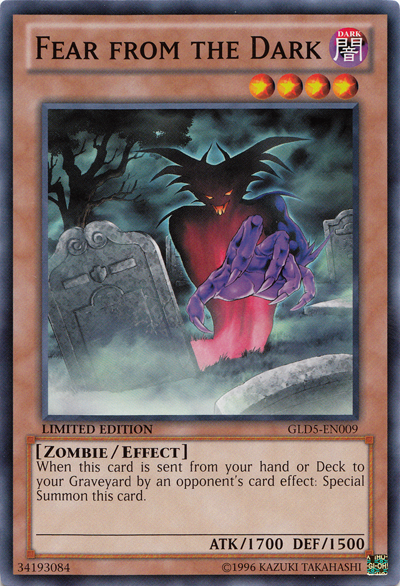 Fear from the Dark [GLD5-EN009] Common - PCA Designer Toys