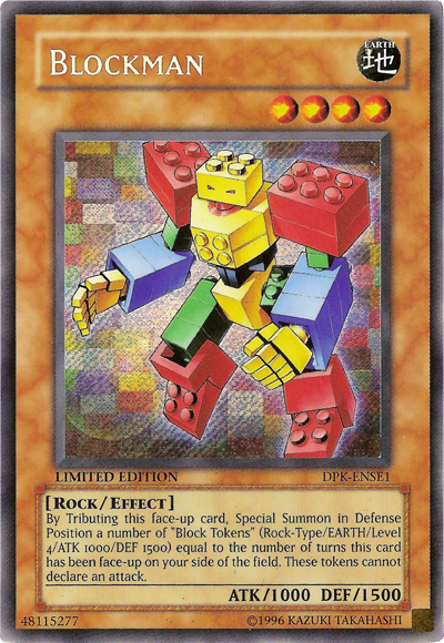 Blockman [DPK-ENSE1] Secret Rare - PCA Designer Toys