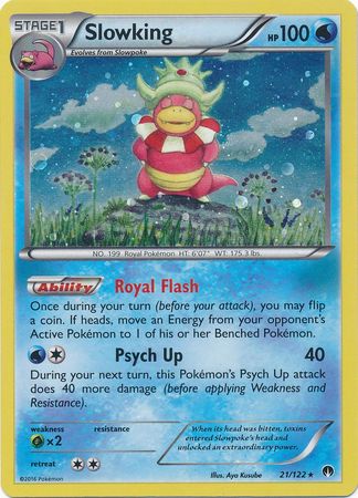 Slowking (21/122) (Cosmos Holo) [XY: BREAKpoint] - PCA Designer Toys