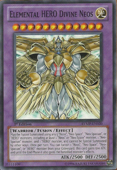 Elemental HERO Divine Neos [RYMP-EN020] Common - PCA Designer Toys