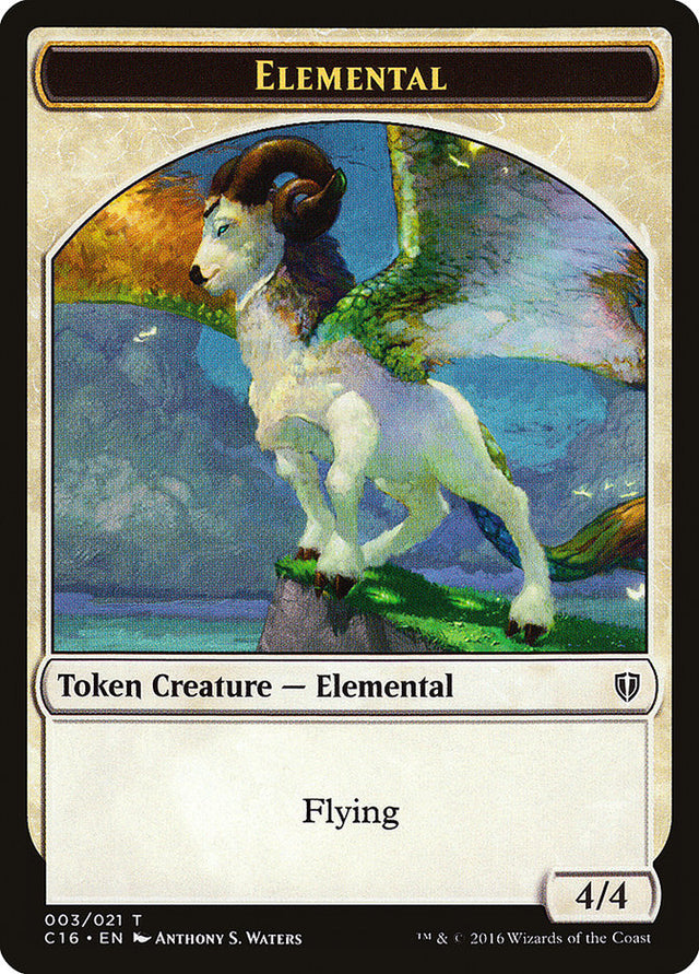 Elemental Token [Commander 2016 Tokens] - PCA Designer Toys