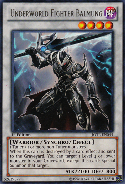 Underworld Fighter Balmung [JOTL-EN044] Rare - PCA Designer Toys