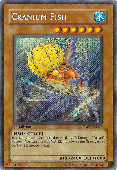 Cranium Fish [TAEV-EN083] Secret Rare - PCA Designer Toys
