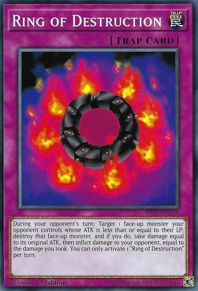 Ring of Destruction [YS17-EN036] Common - PCA Designer Toys