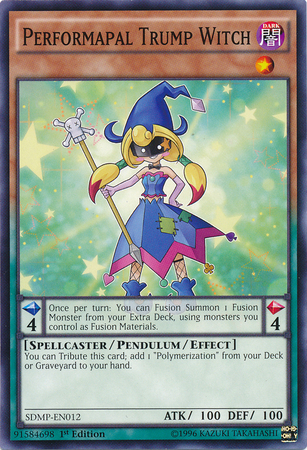 Performapal Trump Witch [SDMP-EN012] Common - PCA Designer Toys