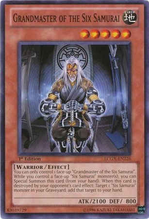 Grandmaster of the Six Samurai [LCGX-EN226] Common - PCA Designer Toys