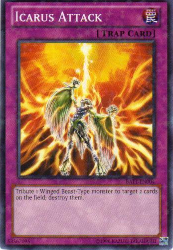 Icarus Attack [BATT-EN004] Starfoil Rare - PCA Designer Toys