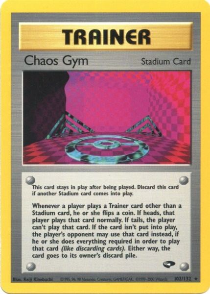 Chaos Gym (102/132) [Gym Challenge Unlimited] - PCA Designer Toys