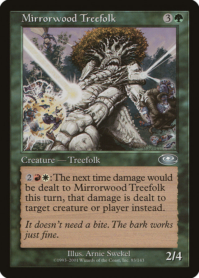 Mirrorwood Treefolk [Planeshift] - PCA Designer Toys