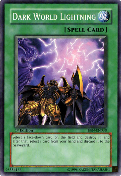 Dark World Lightning [EEN-EN038] Common - PCA Designer Toys