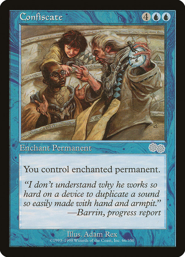 Confiscate [Urza's Saga] - PCA Designer Toys