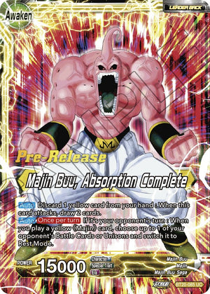 Majin Buu // Majin Buu, Absorption Complete (BT20-085) [Power Absorbed Prerelease Promos] - PCA Designer Toys