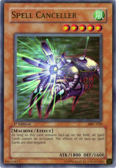 Spell Canceller [MFC-020] Ultra Rare - PCA Designer Toys