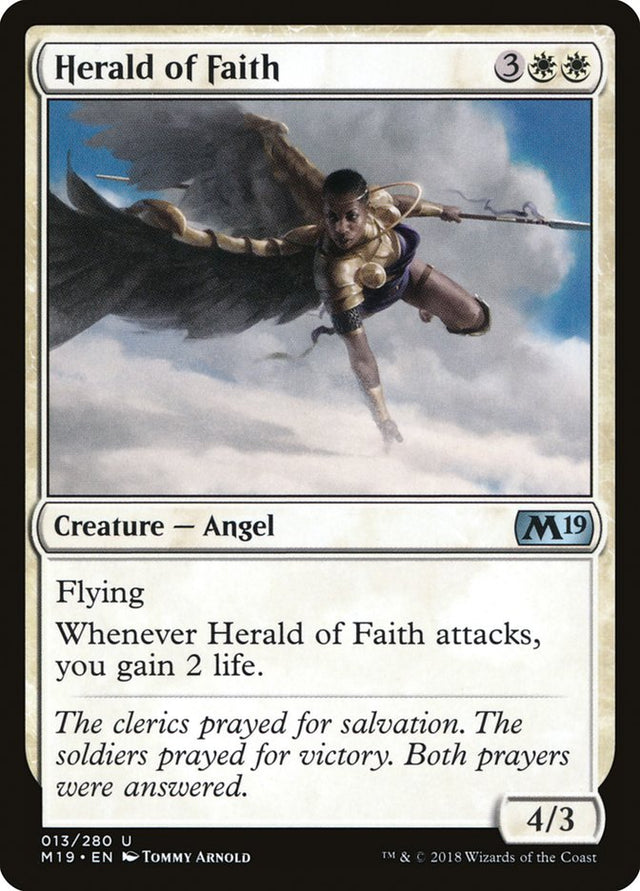Herald of Faith [Core Set 2019] - PCA Designer Toys
