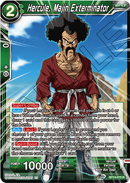 Hercule, Majin Exterminator (BT14-075) [Cross Spirits] - PCA Designer Toys