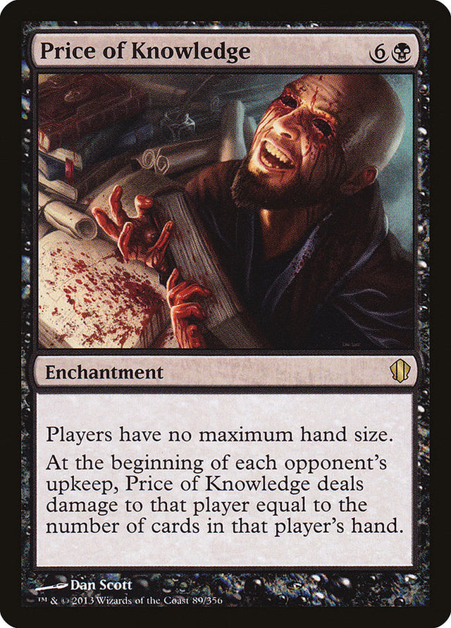 Price of Knowledge [Commander 2013] - PCA Designer Toys
