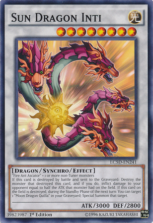 Sun Dragon Inti [LC5D-EN241] Common - PCA Designer Toys